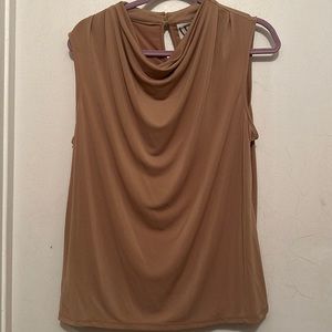Worthington women’s Cowl Neck Sleeveless Blouse